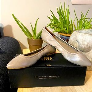Frye Regina Ballet color listed as Ash